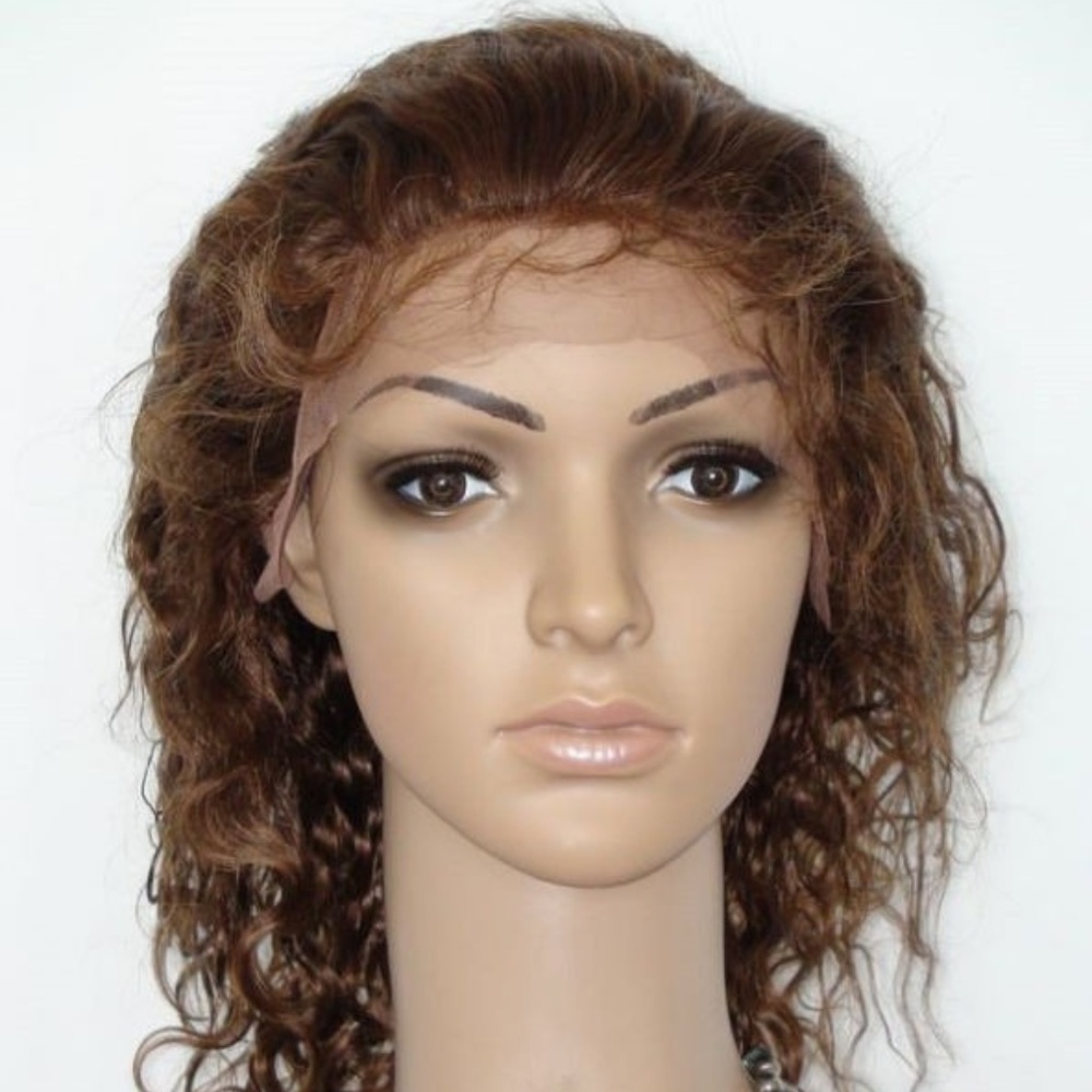 Indian 12 inch #4 Full lace Curly Wigs